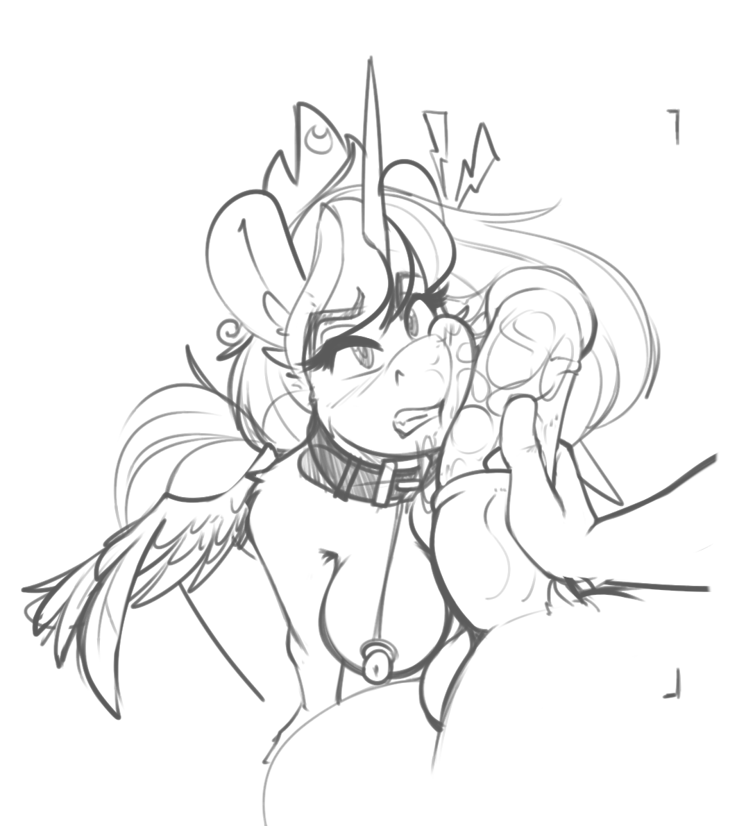 sugarlesspaints: sketch   ● PATREON ● DeviantART ● Tumblr ● Inkbunny ●