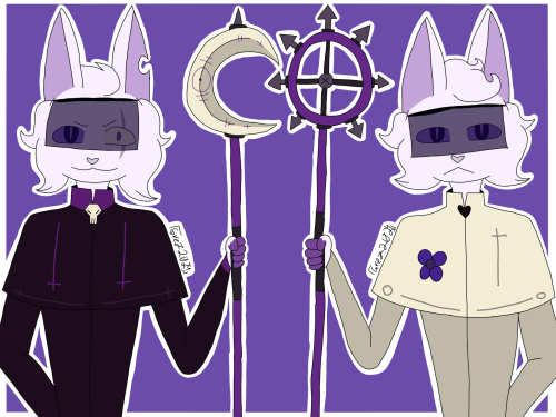 Instead Of Working On My Goat-verse Bishops, I Got Excited And Drew Aym And Baal