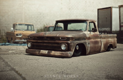 stanceworks:  1966 Chevy C10 Pickup