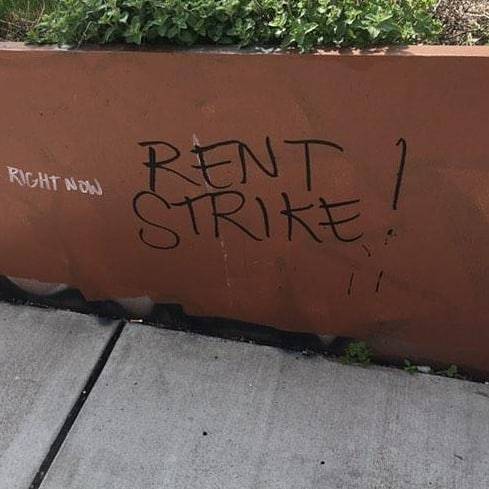 ‘Rent Strike!’ seen in Baltimore