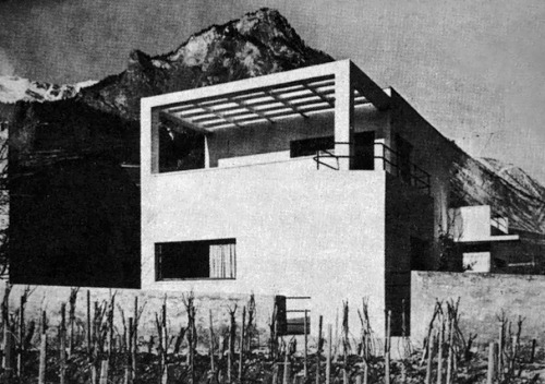 989. Alberto Sartoris /// Morand Pasteur House /// Saillon, Valais, Switzerland /// 1936OfHouses pre