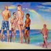 bears-sexmachine:McWillie ChambersGrand Beach (diptych), 2017
