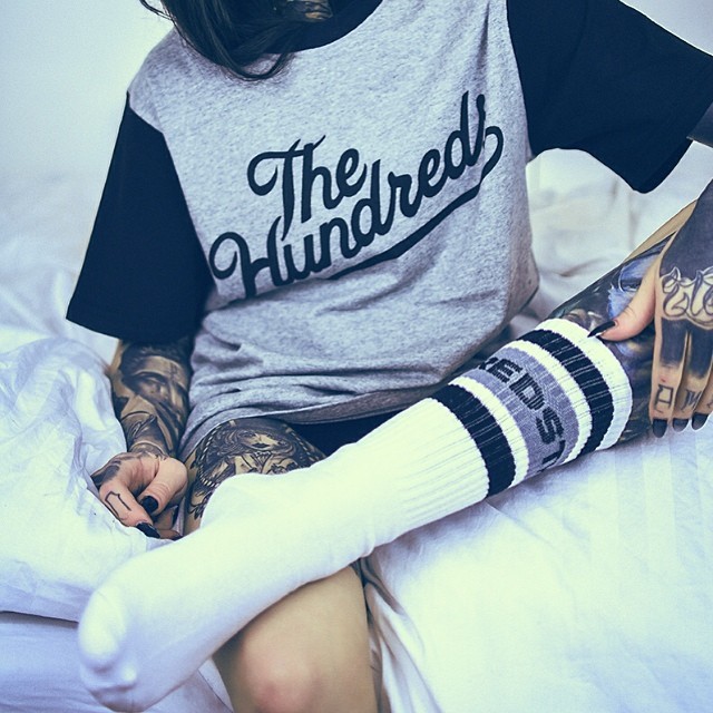 monamifrost:  @thehundreds 💣 myfavorite 😏 