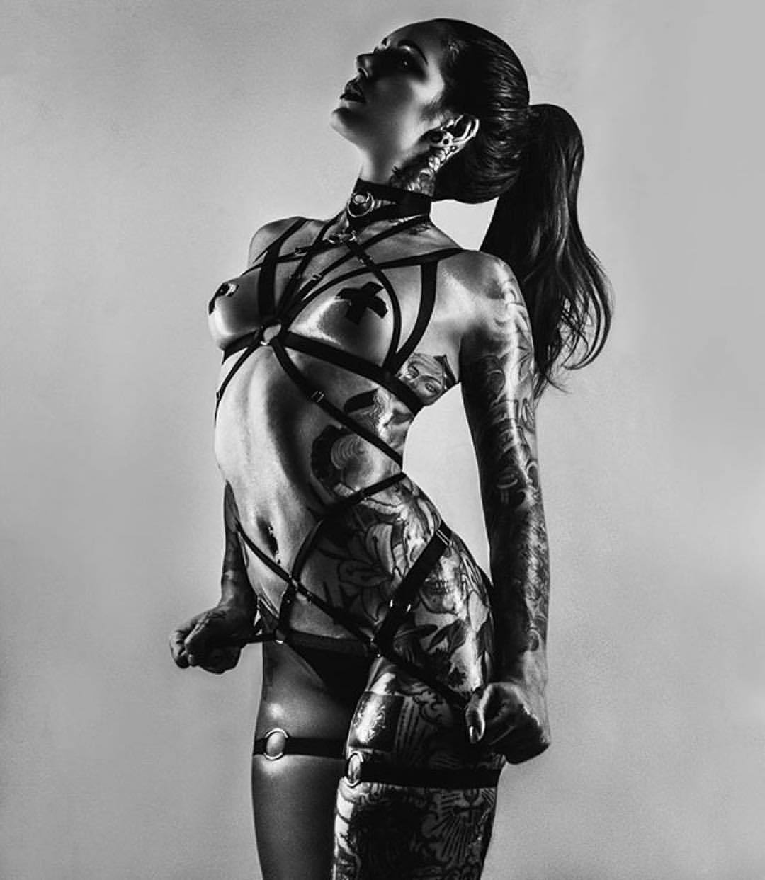 maliceclothing:  @cervenafox in all Malice everything 🖤 Photo by @cvongsawat 🖤
