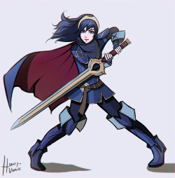 honey-unnie:  here’s a drawing of lucina!! &lt;3