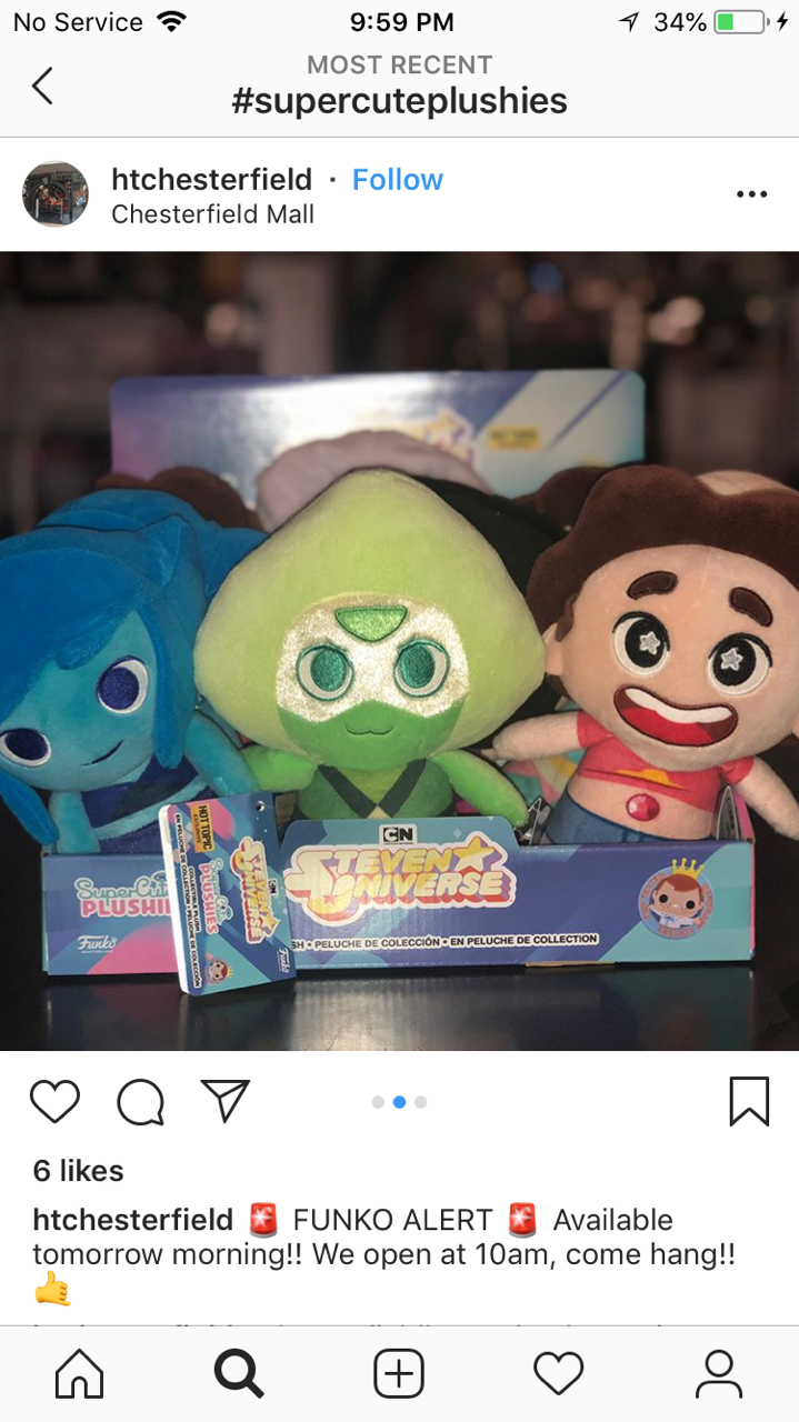 bismuth:  it seems the lapis, peridot, and pumpkin supercute plushes are hitting