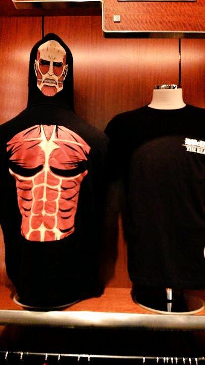  First looks at official SnK merchandise from the Universal Studios Japan SnK: THE
