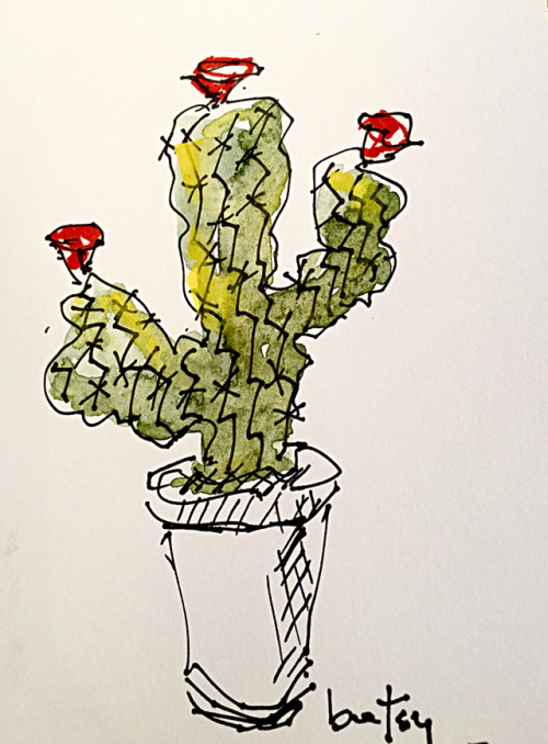 cactus-in-art:Betsy Leavitt (British, contemporary)
