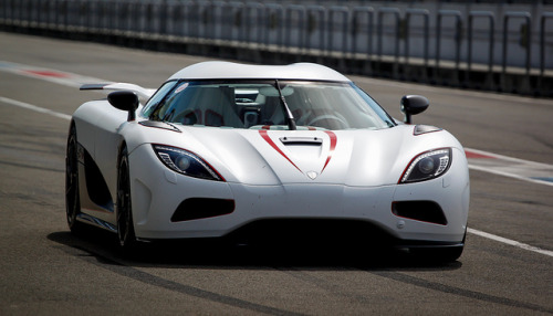 automotivated:  Koenigsegg Agera R at TT Circuit Assen, The Netherlands by MrBrinkles on Flickr.