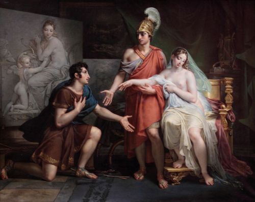 vcrfl: Charles Meynier: Alexandre le Grand cédant Campaspe à Apelle, 1822.