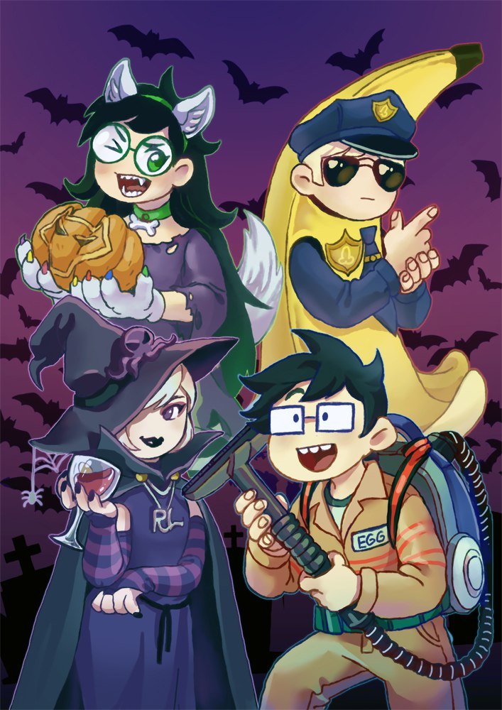 takibert:commissioned piece for local spooky mysterious project!