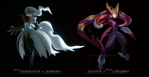 syntheticimagination: It’s been 3 years now since I’ve posted the first batch of pokemon fusions and