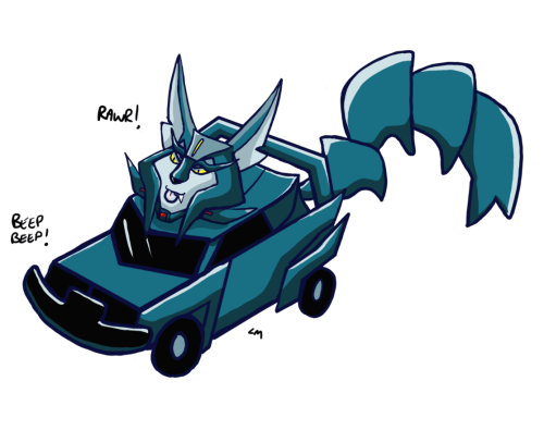 I&rsquo;m sorry, but everytime I see Steeljaw all I can think about is wolf head and tail on a car. 