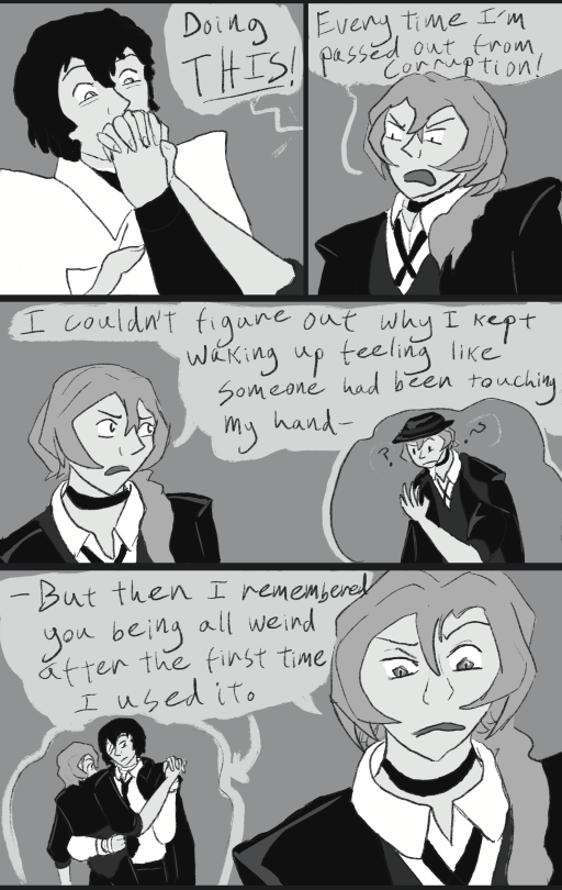 ...So I Made A Comic Based On The End Of This Fic I Wrote, But All You Really Need To Know Is That Dazai's