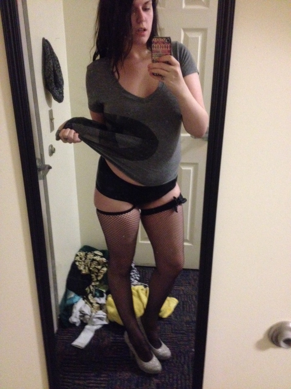 confidentlykatie:  I found my booty shorts happy day 