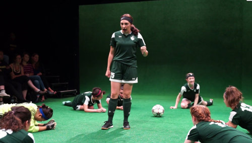 “Wolves” by Sarah DeLappeDuke on 42nd Street Theater, 2016Starring Kate Arrington, Brenn