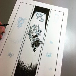 Gert falling. #ihatefairyland #imagecomics coming in October.