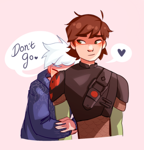 turtles-ever-after:hijack week: touch/affection deprivedjack is such a clingy bf (he’s kind of bendi