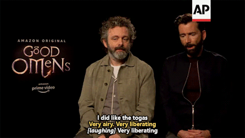 kryptaria:mizgnomer:David Tennant and Michael Sheen discuss their favorite (and least favorite) cost