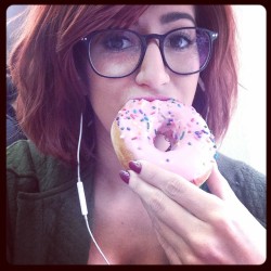 Mmm donut. (at Dunkin Donuts)