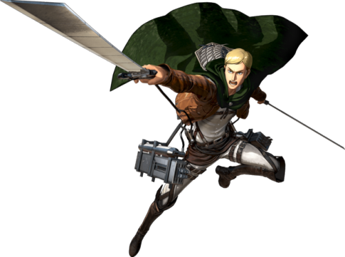 I really love Hanji and Erwin’s transparents from the 2nd Koei Tecmo SnK game - so dynamic! :O