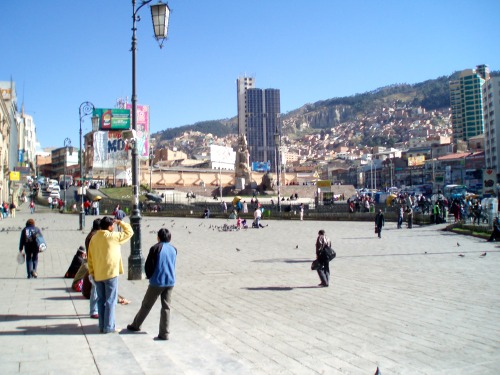 Plaza San Francisco, La Paz, Bolivia, 2006.