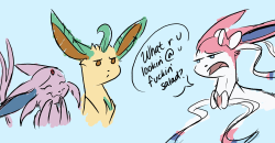 Famosity14:  Madoka And Serafina Vs. Florian Rhodarein, Vronboy, And I Love Our Eeveelutions