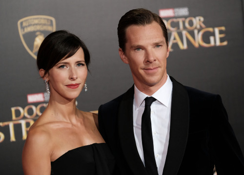 Benedict Cumberbatch attending the “Doctor Strange” Premiere held at the El Capitan Thea