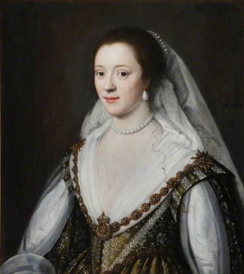 Frances Coke, Viscountess Purbeck by  Michiel Jansz. van Miereveld, 1623