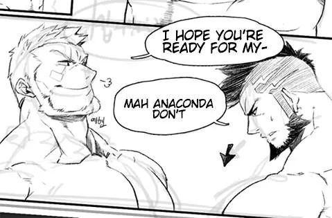 lovingthebara:  Mah anaconda don’t want none unless you got buns~ 