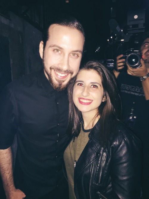 scottsshoulders: prettylittlereign: After waiting for over an hour I got to meet AVI KAPLAN! (Member