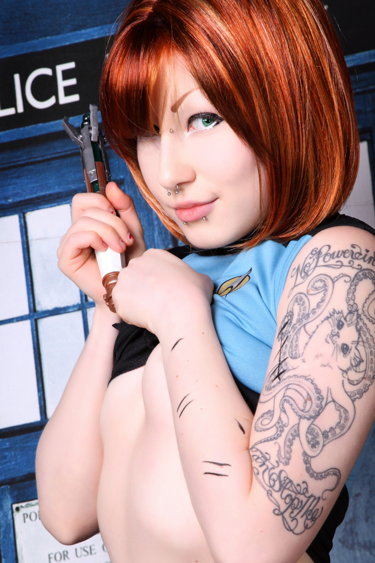 porphyriasuicide:  New set “Silence Doctor Crusher” just went up for Zivity’s