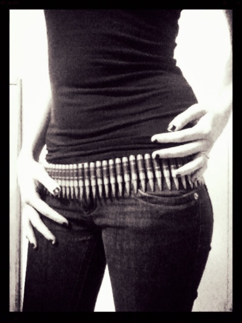 XXX My bullet belt. photo