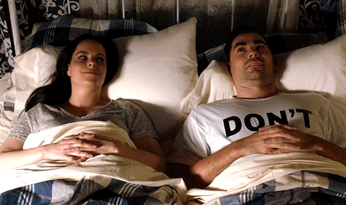 schittscreekgifs: TOP 10 SCHITT’S CREEK RELATIONSHIPS (as voted by our followers)  4. David Rose & Stevie Budd“I know everything about you, about your history, your family, and I’m still here.”  