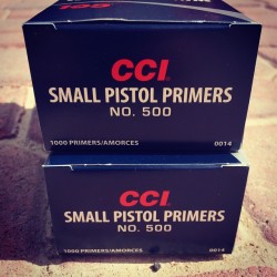 Stayzeroed:  Just Bought My First Reloading Components. 2000 Cci Small Pistol Primers.