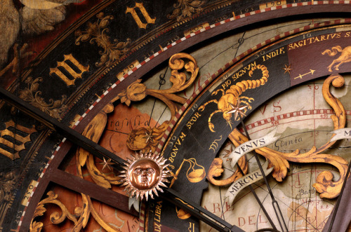 sarahs-delights:Detail of the middle section of the Astronomical clock in Münster cathedral, Münster