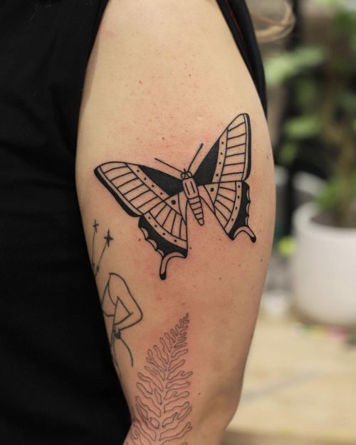 POZNAŃ 22-23 luty @tattoo.pl FULL #patrykhilton #panterabydgoszcz #poznantattoo #tattoopl #butterfly