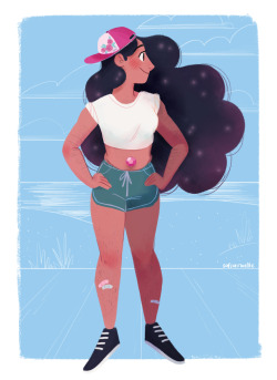 sofiaruelle:  Fanart Commission: Stevonnie