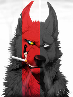 grypwolf:  Sadawn the smoker by ~KeroTzuki94 Hey guys… Do me a favor and go give some love to this artist. 