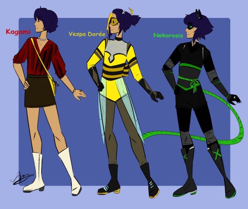 Someone On My Other Blog Reminded Me I Have A Miraculous Ladybug Au!