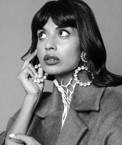 bwgirlsgallery:Jameela Jamil by Lindsey Byrnes