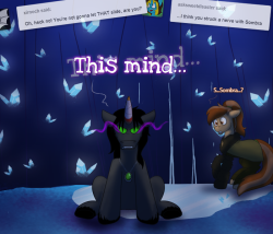 ask-king-sombra:Now, where have we seen this before…  &hellip;it&rsquo;s a start. &gt;.&gt; Don&rsquo;t let that other bastard escape though!