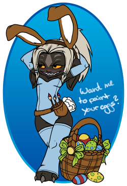 svenschaa:“Easter Bunny Asura“— commissions