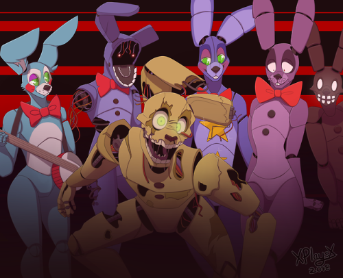 xplaysx:BONBONS!!Gosh, don’t tell me I’m diving back in a new fnaf obsession…. :’)