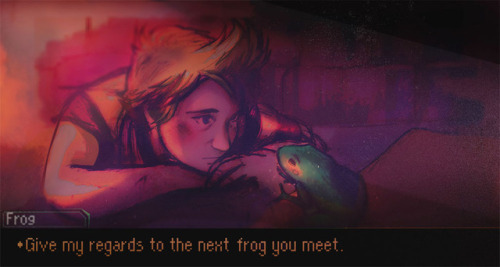 Encounter with Save Frog (2019 ver)“Give my regards to the next frog you meet.”