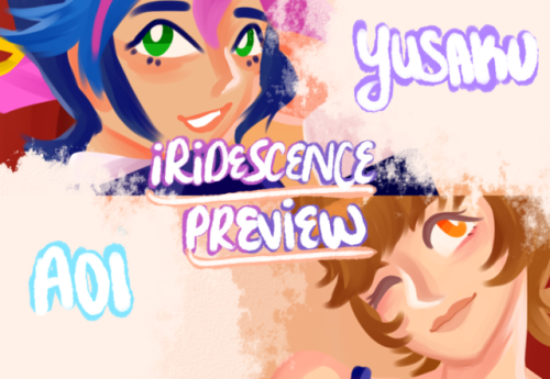 marchsage: I had the honor of drawing Yusaku and Aoi for @ygofashionzine ! Here’s a little pre