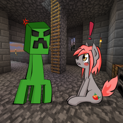 askchilimod:  Silly Creepers they think that they are the only creatures that know how to self-destruct.  xD!