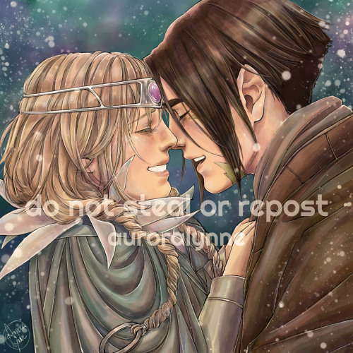 Caleb/Elyon - “Soft Universe”First time drawing for one of my oldest fandoms I used to l