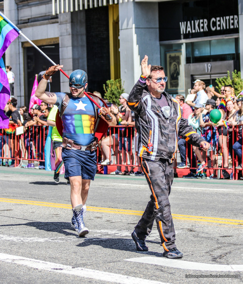 fallnangelcreations: SLC Pride 2019 Photography by @fallnangelcreations The Captain America and Tony