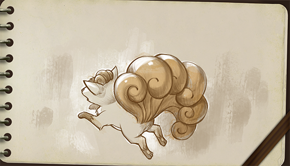 liliibrahim:  Sketchbook illustration ideas/concepts for Pokemon Art Academy way